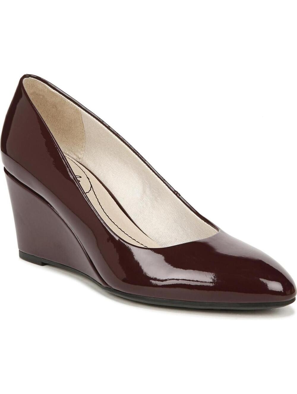 LifeStride Gio Wedge Women's Shoes Pinot Noir : 8.5 W (C), Synthetic